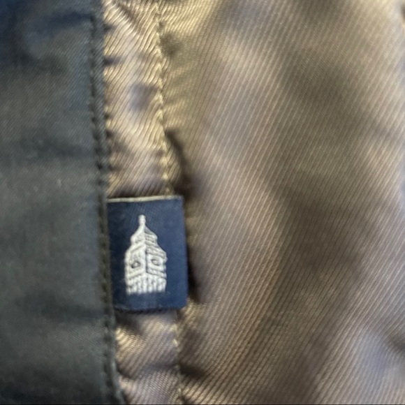 London Fog Men’s Black Full Zip Wool Lined Inner Pockets Bomber Style Ja… - Picture 8 of 14